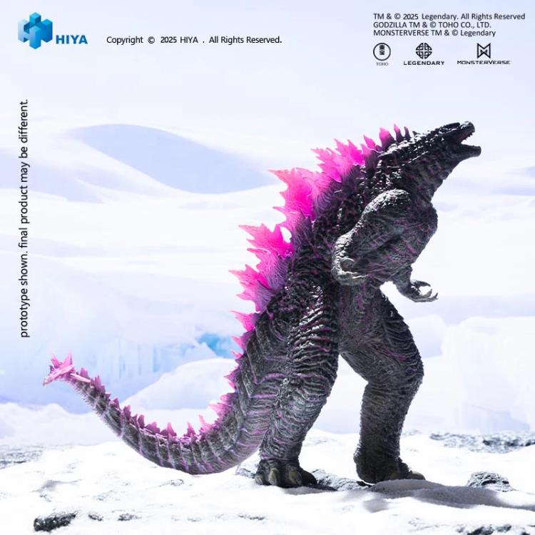 Godzilla x Kong: The New Empire Stylist Series Godzilla Evolved (Translucent Ver.) Limited Edition Figure Gallery Image 4