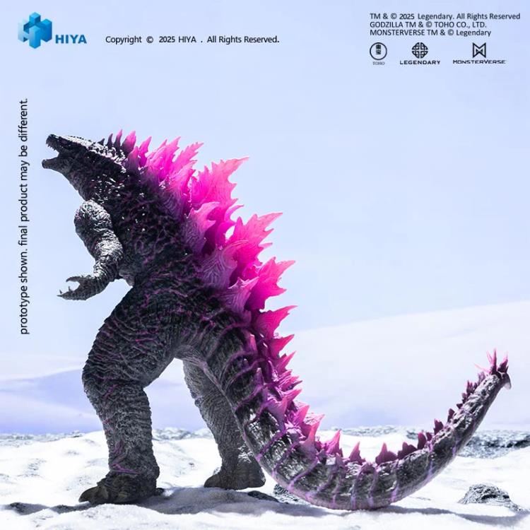 Godzilla x Kong: The New Empire Stylist Series Godzilla Evolved (Translucent Ver.) Limited Edition Figure Gallery Image 5