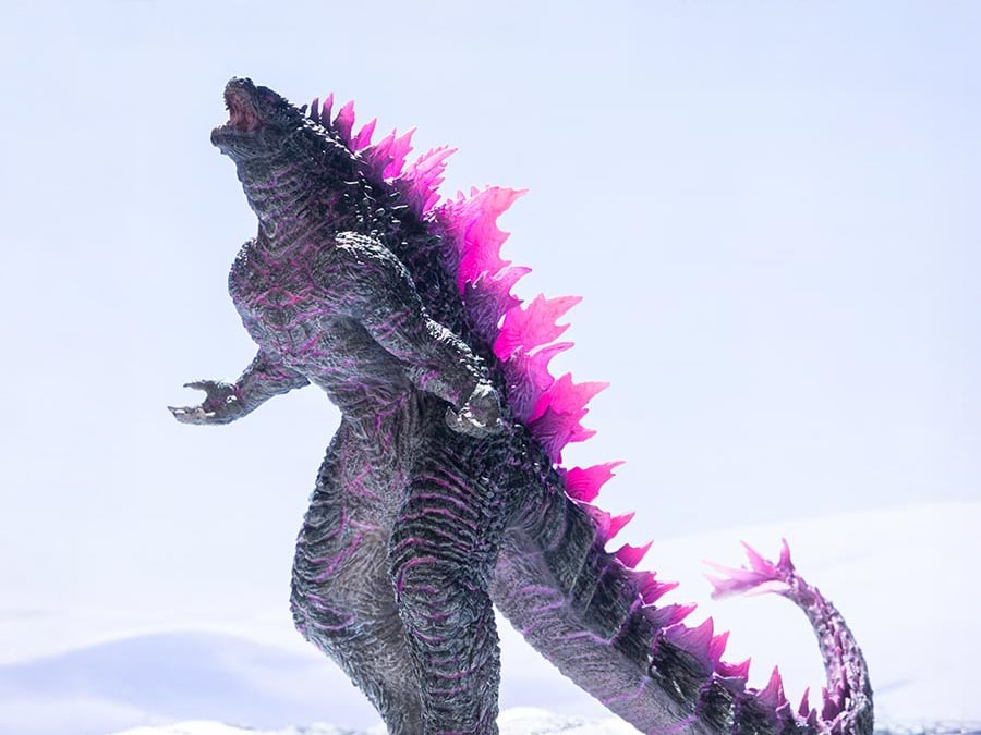 Godzilla x Kong: The New Empire Stylist Series Godzilla Evolved (Translucent Ver.) Limited Edition Figure Gallery Image 1