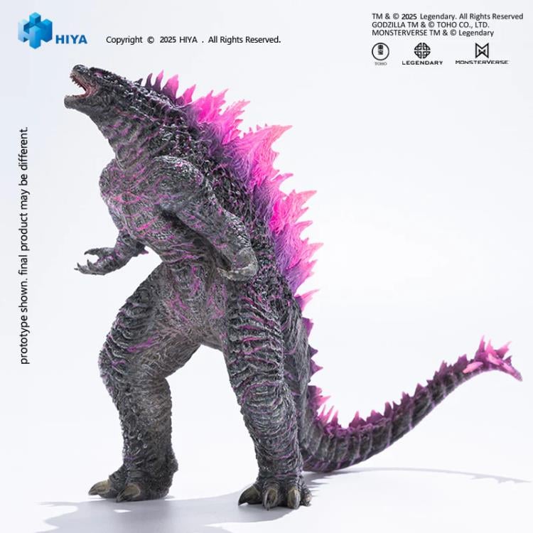 Godzilla x Kong: The New Empire Stylist Series Godzilla Evolved (Translucent Ver.) Limited Edition Figure Gallery Image 8