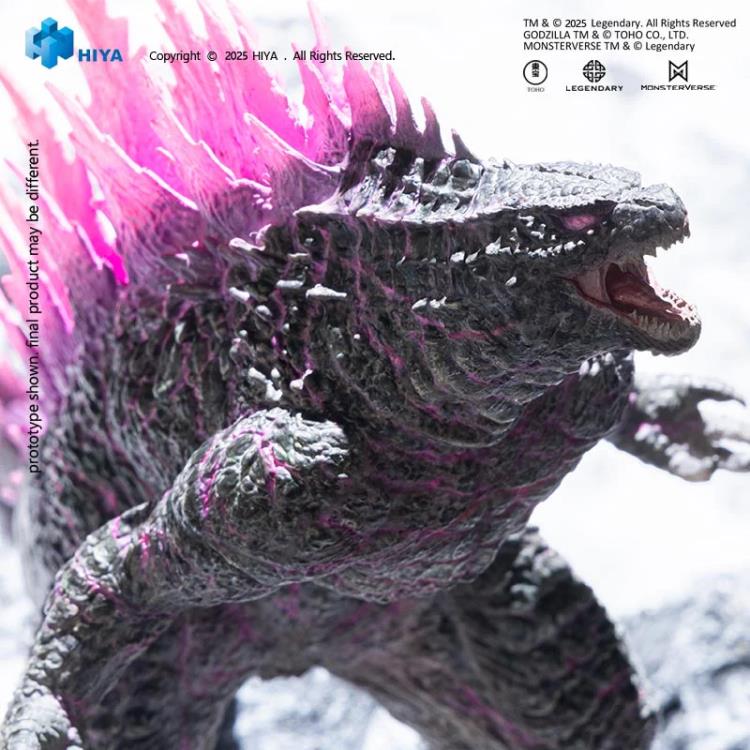 Godzilla x Kong: The New Empire Stylist Series Godzilla Evolved (Translucent Ver.) Limited Edition Figure Gallery Image 7