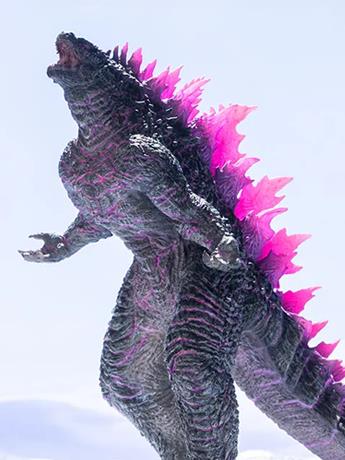 Godzilla x Kong: The New Empire Stylist Series Godzilla Evolved (Translucent Ver.) Limited Edition Figure Gallery Image 2