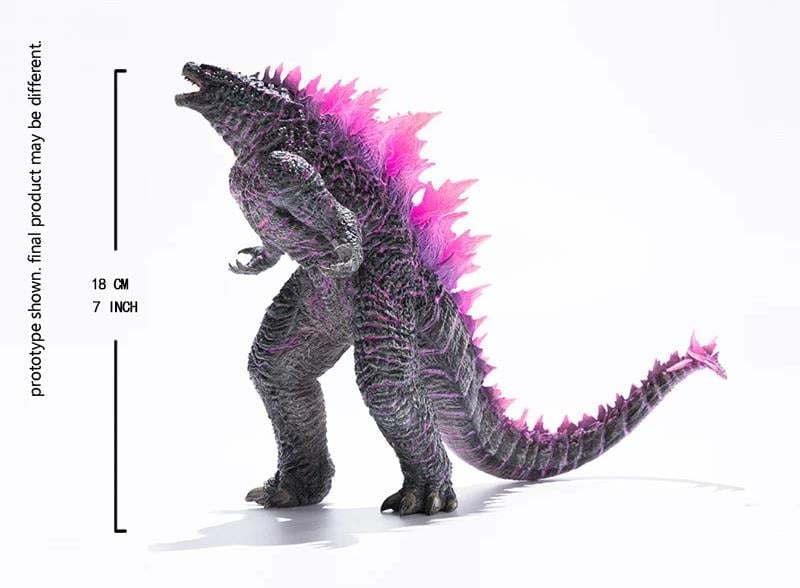 Godzilla x Kong: The New Empire Stylist Series Godzilla Evolved (Translucent Ver.) Limited Edition Figure Gallery Image 12