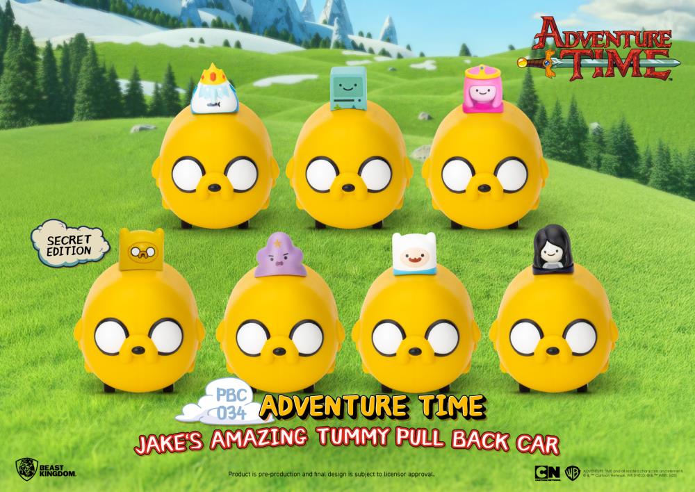 Adventure Time PBC-034 Jake's Amazing Tummy Random Pull Back Car Gallery Image 3