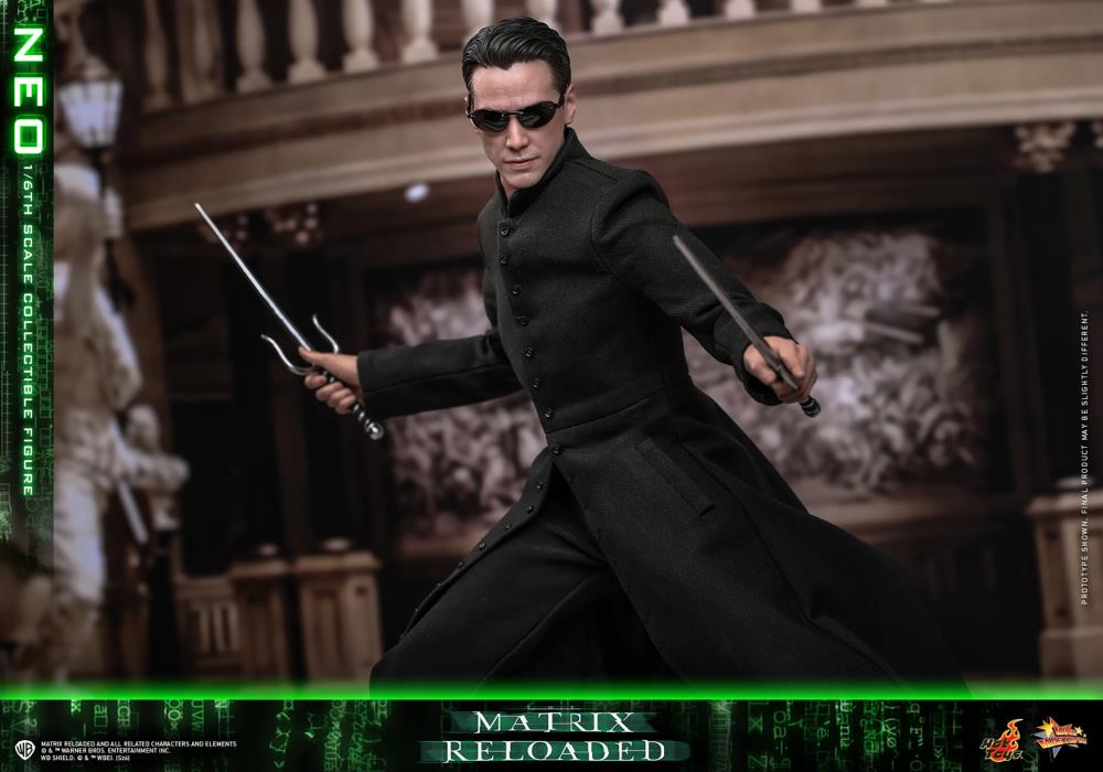 The Matrix Reloaded MMS868 Neo 1/6th Scale Collectible Figure Gallery Image 8