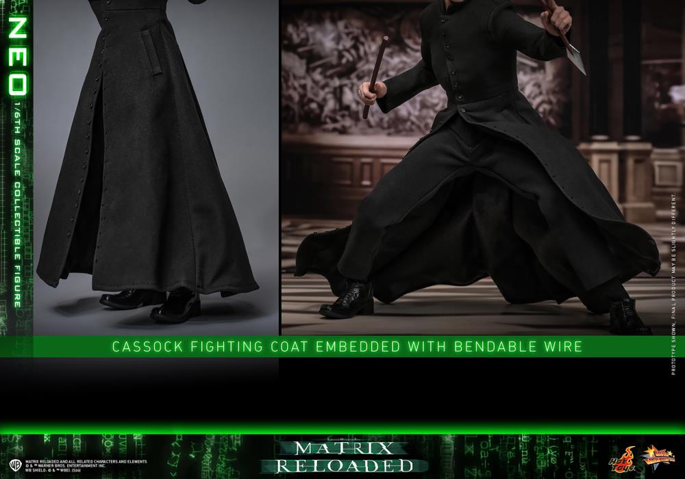 The Matrix Reloaded MMS868 Neo 1/6th Scale Collectible Figure Gallery Image 22