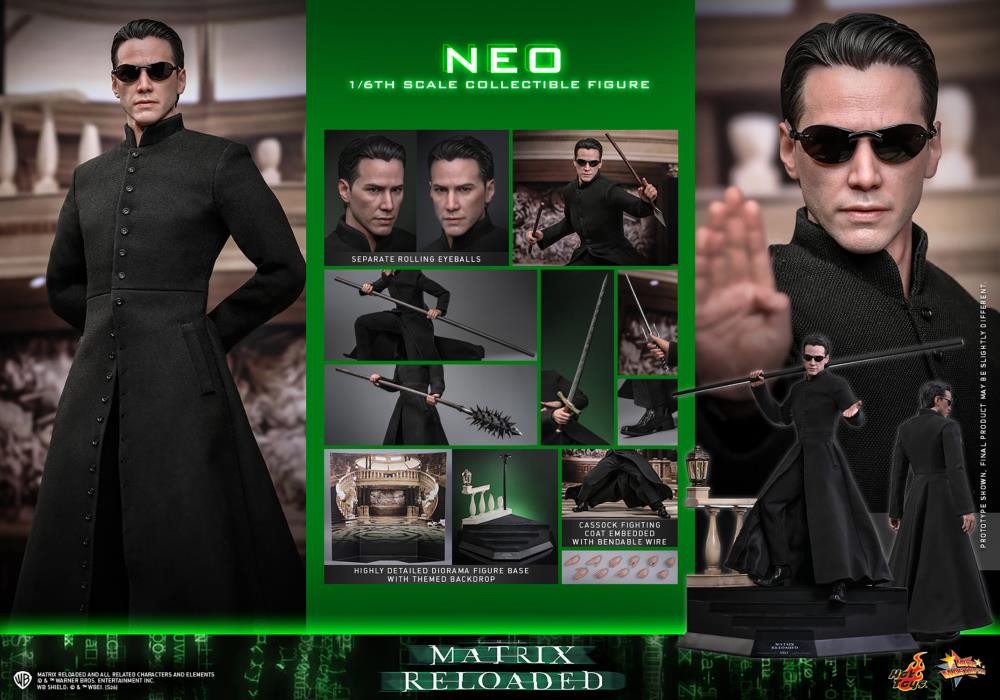 The Matrix Reloaded MMS868 Neo 1/6th Scale Collectible Figure Gallery Image 23
