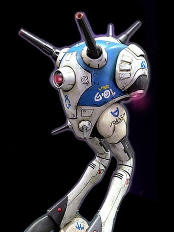 Macross Zentraedi Weathered Battle Pod 1/72 Scale Action Figure