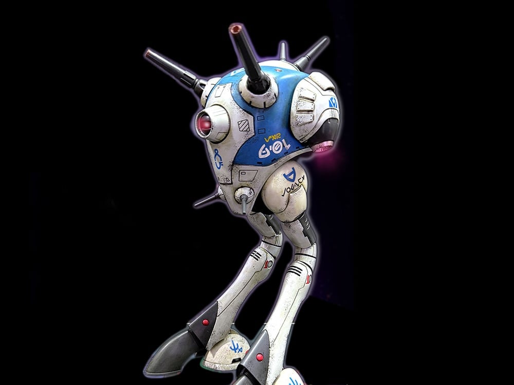 Macross Zentraedi Weathered Battle Pod 1/72 Scale Action Figure