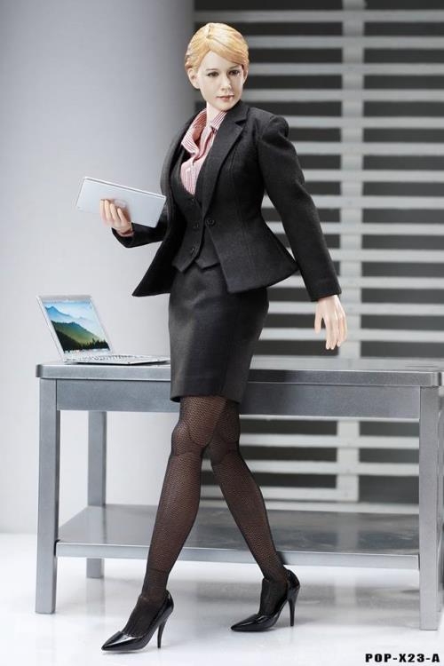 1/6 Scale Office Lady Business Suit - Black Gallery Image 3
