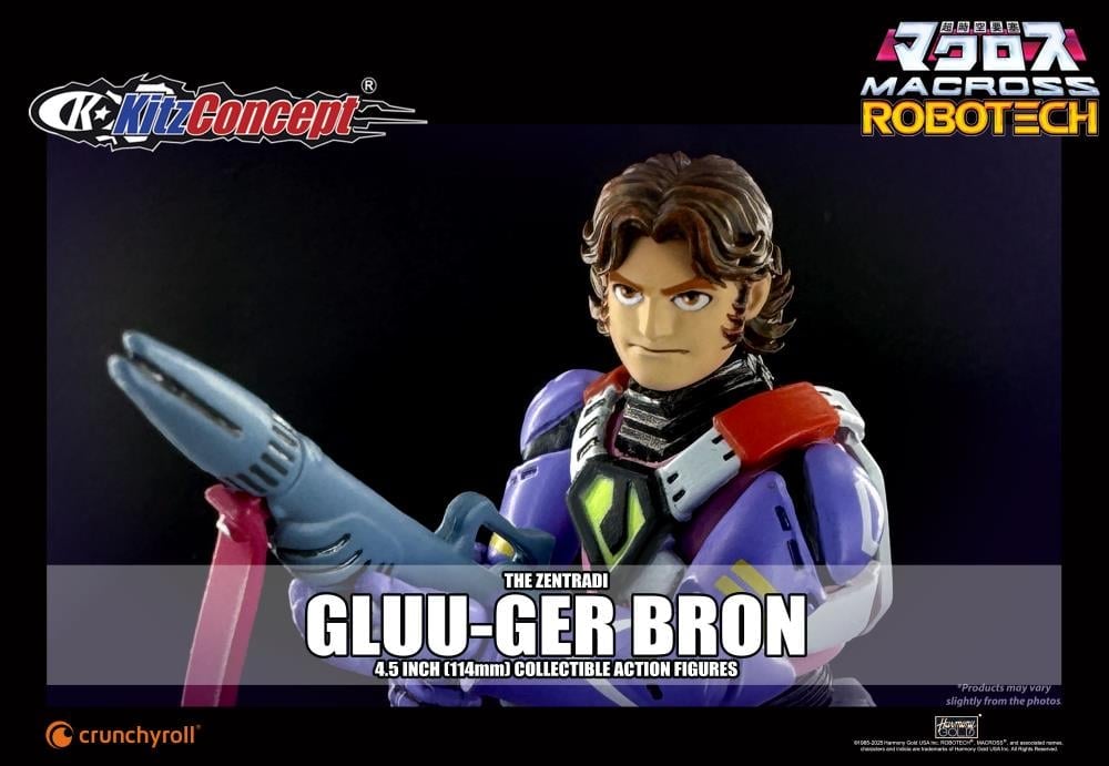 Macross Gluu-Ger Bron 4.5" Action Figure Gallery Image 5