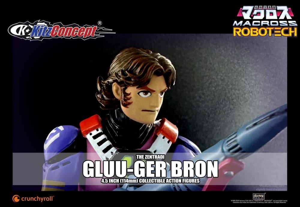 Macross Gluu-Ger Bron 4.5" Action Figure Gallery Image 6