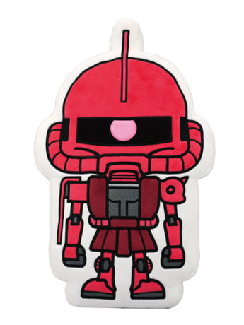 Mobile Suit Gundam Nui Plush Charzaku-kun Die-Cut Plush Gallery Image 2