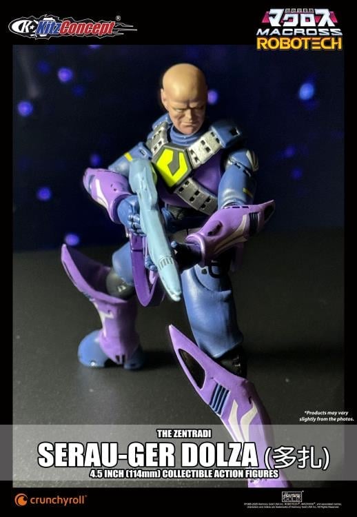 Macross Serau-Ger Dolza 4.5" Action Figure Gallery Image 5