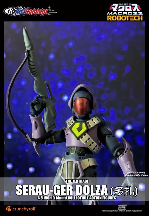 Macross Serau-Ger Dolza 4.5" Action Figure Gallery Image 6