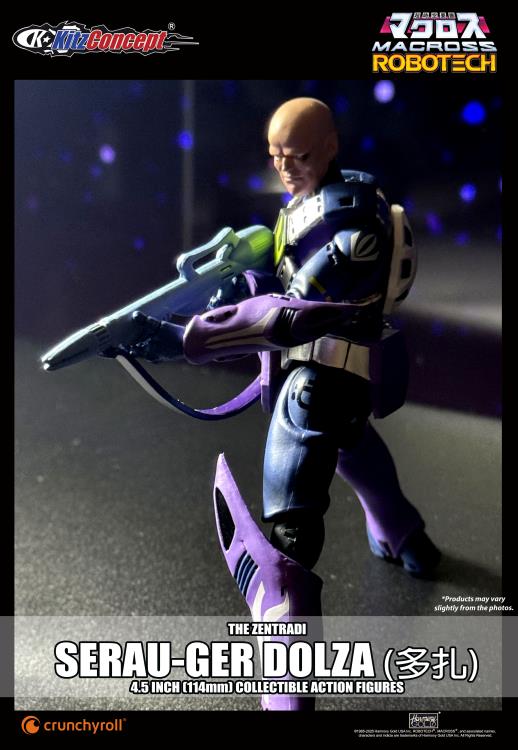 Macross Serau-Ger Dolza 4.5" Action Figure Gallery Image 7