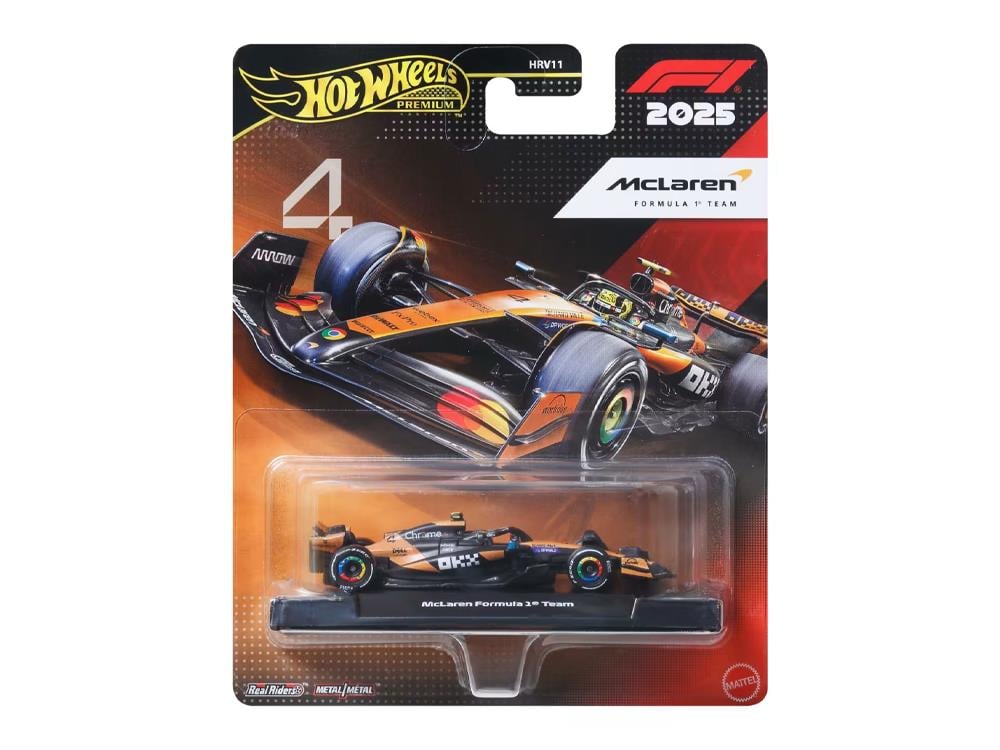 Hot Wheels Premium Formula 1 2025 McLaren Formula One Team Driver