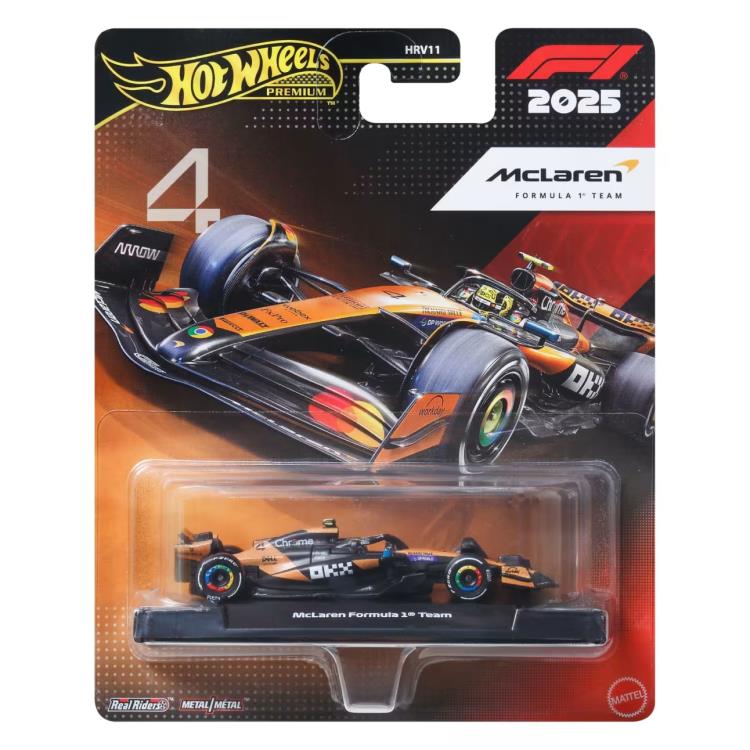 Hot Wheels Premium Formula 1 2025 McLaren Formula One Team Driver