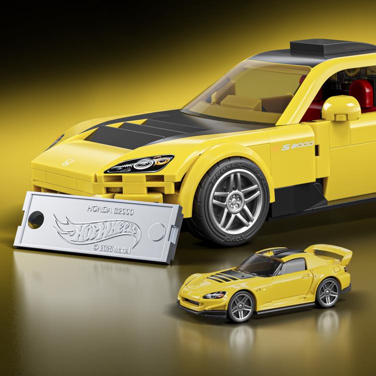 Hot Wheels Speed Series Mattel Brick Shop Custom '07 Honda S2000 Building Set Gallery Image 5