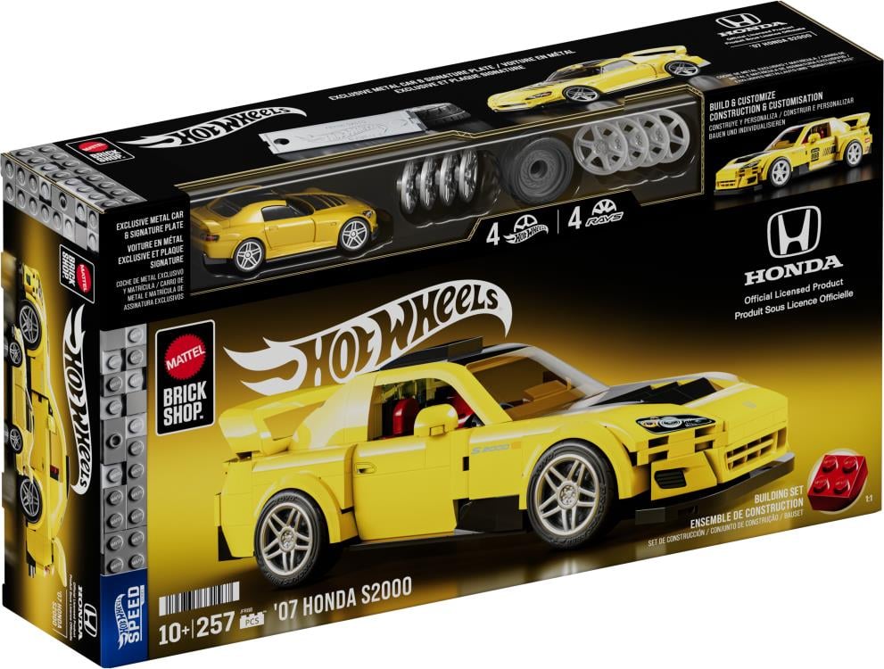 Hot Wheels Speed Series Mattel Brick Shop Custom '07 Honda S2000