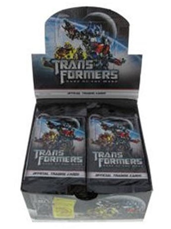 Transformers: Dark of the Moon Box of 48 Trading Cards Packs Gallery Image 2