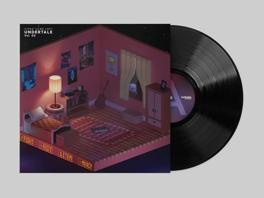 Video Game LoFi: Undertale Vol. 02 Vinyl LP Gallery Image 1