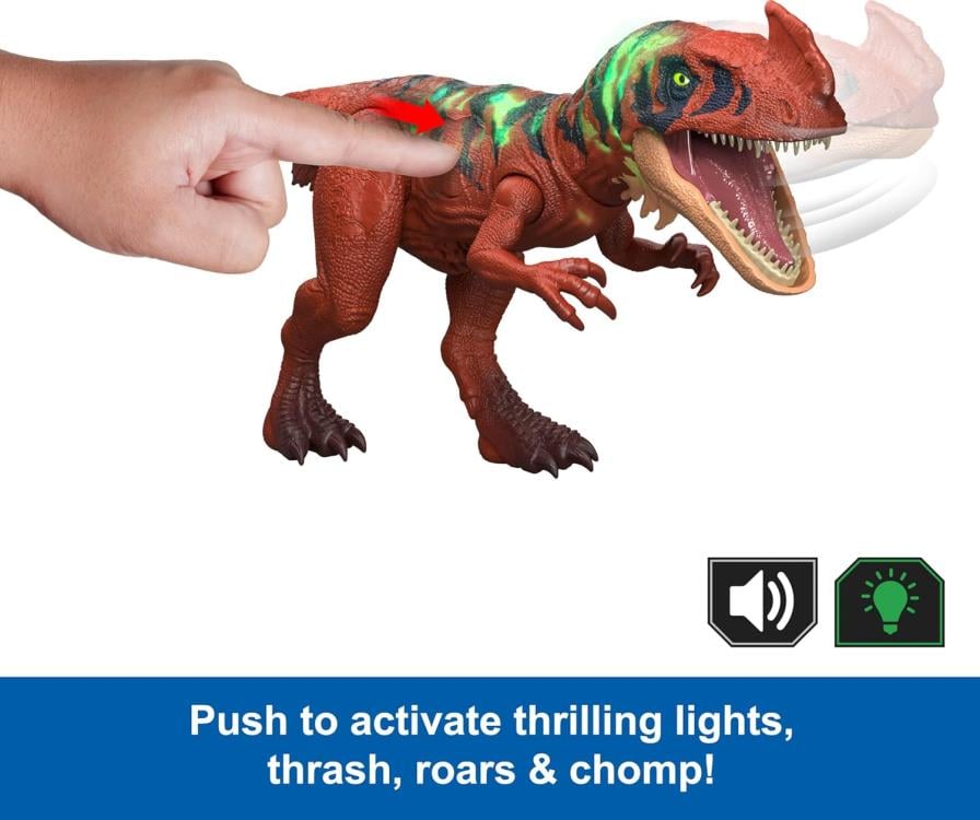 Jurassic World Survival Wild Roar Afrovenator Dinosaur Toy Gallery Image 4