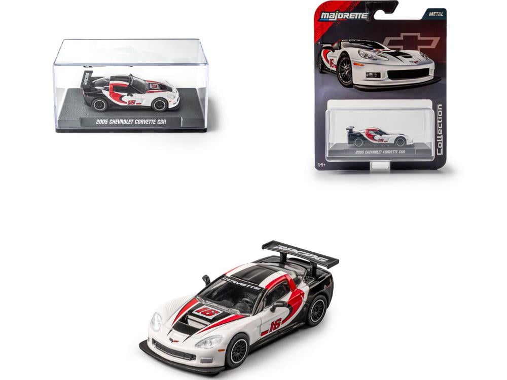 Majorette Collection 2005 Chevrolet Corvette C6 R 1/64 Scale Model Gallery Image 6