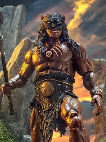 Fire and Ice ICON Collectibles Dark Wolf (Ver. 2) 1/12 Scale