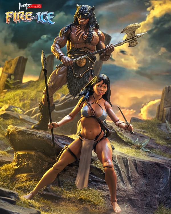 Fire and Ice ICON Collectibles Dark Wolf (Ver. 2) 1/12 Scale