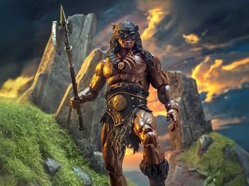 Fire and Ice ICON Collectibles Dark Wolf (Ver. 2) 1/12 Scale