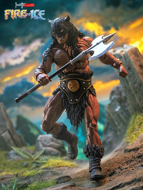 Fire and Ice ICON Collectibles Dark Wolf (Ver. 2) 1/12 Scale