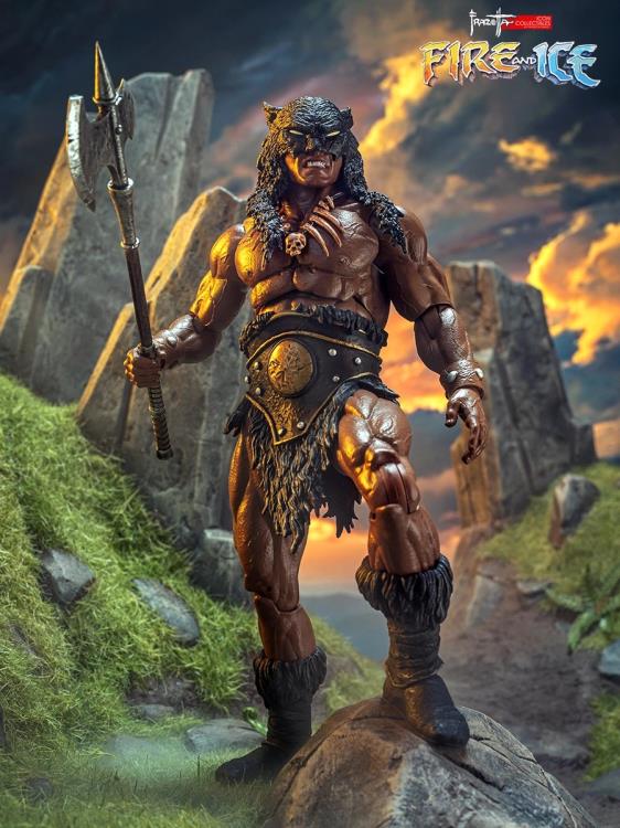 Fire and Ice ICON Collectibles Dark Wolf (Ver. 2) 1/12 Scale