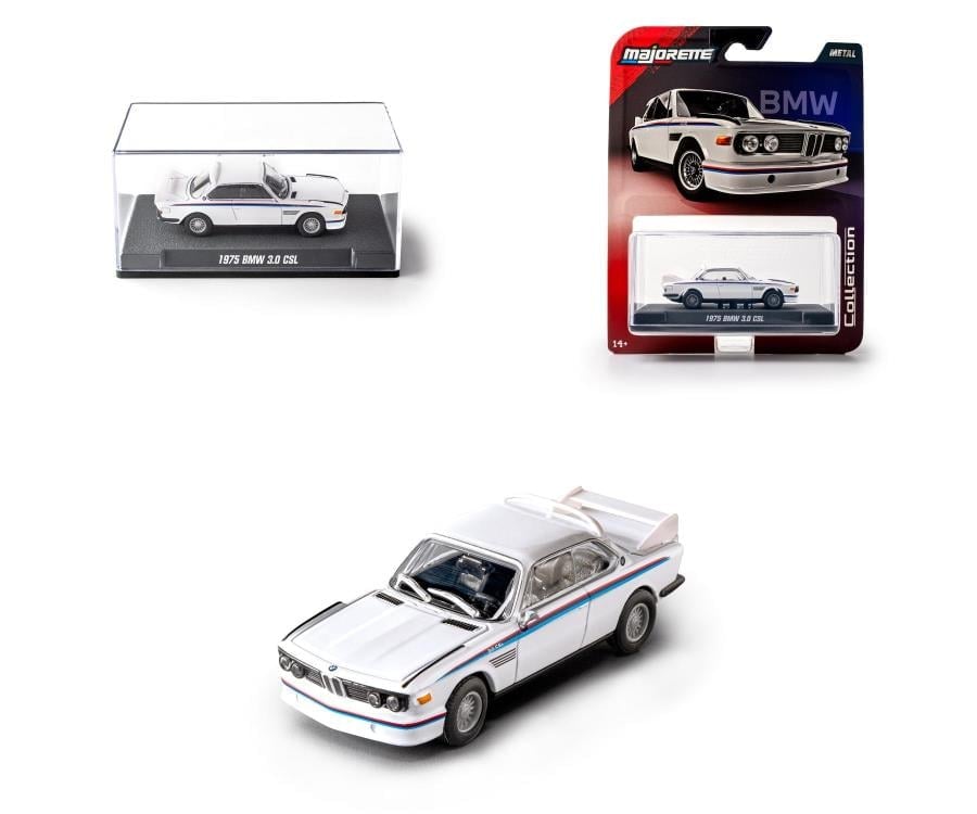 Majorette Collection 1975 BMW 3.0 CSL 1/64 Scale Model Gallery Image 6