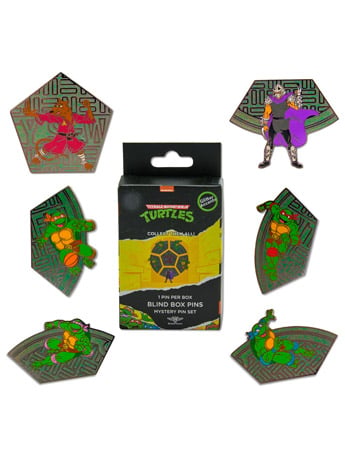 Teenage Mutant Ninja Turtles Sewer Cap Puzzle Random Enamel Pin Gallery Image 2