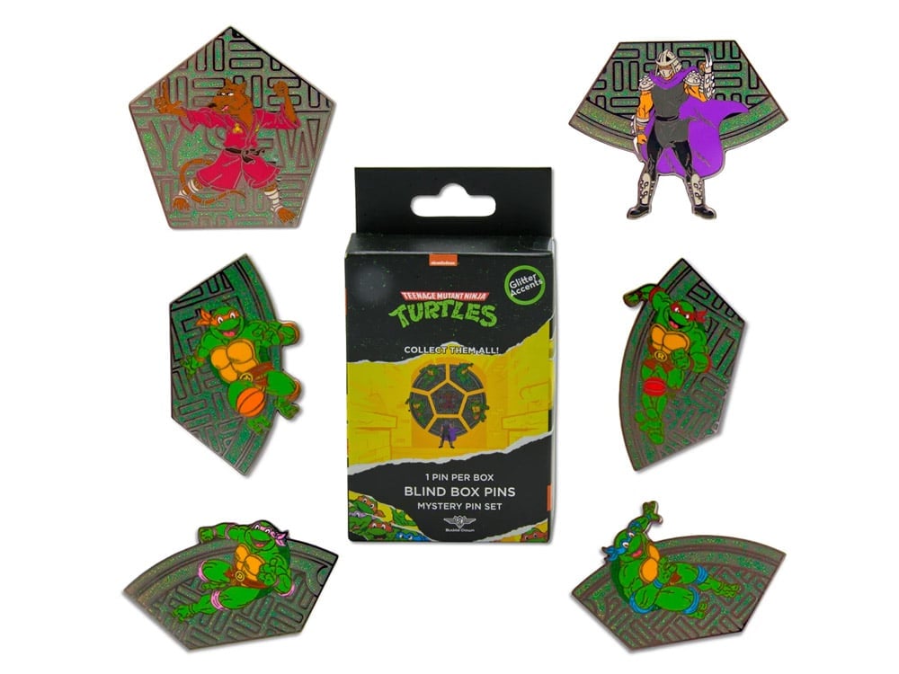 Teenage Mutant Ninja Turtles Sewer Cap Puzzle Random Enamel Pin Gallery Image 1