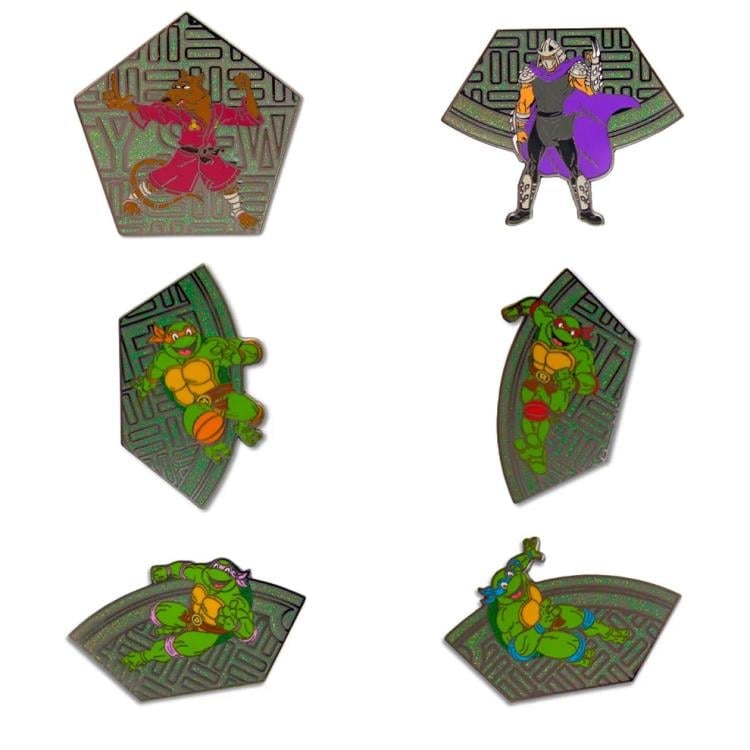 Teenage Mutant Ninja Turtles Sewer Cap Puzzle Random Enamel Pin Gallery Image 3