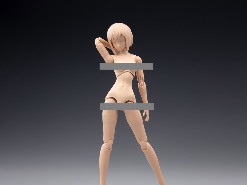 Female Body (Medium Bust Ver. B) 1/12 Scale Action Figure Gallery Image 1