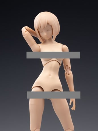 Female Body (Medium Bust Ver. B) 1/12 Scale Action Figure Gallery Image 2