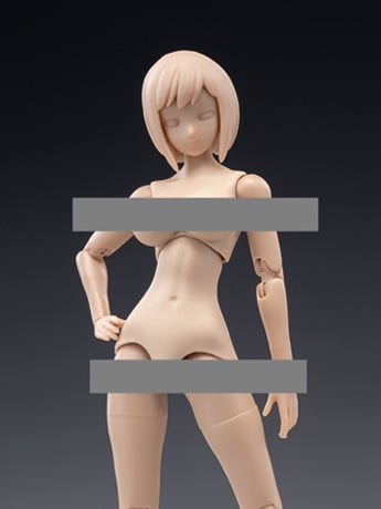 Female Body (Huge Bust Ver. B) 1/12 Scale Action Figure