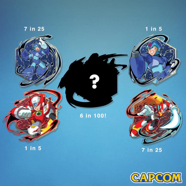 Mega Man X Mini Painterly Series Random Pin