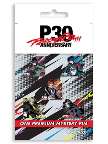 Persona 30th Anniversary Random Limited Edition Pin
