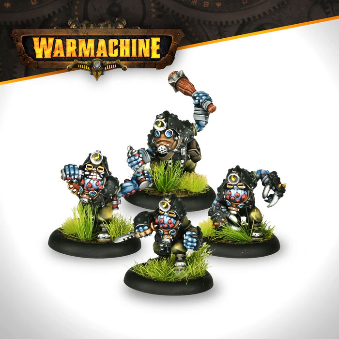 Warmachine: Southern Kriels Kithguard Core Expansion Miniatures Set Gallery Image 6