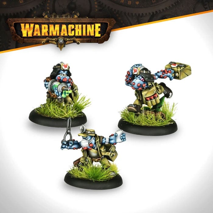 Warmachine: Southern Kriels Kithguard Core Expansion Miniatures Set Gallery Image 8