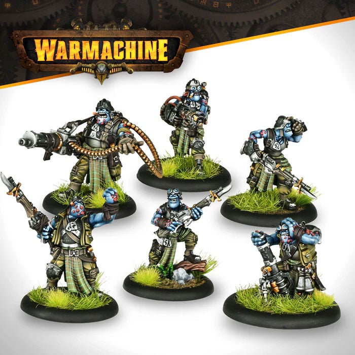 Warmachine: Southern Kriels Kithguard Core Expansion Miniatures Set Gallery Image 4
