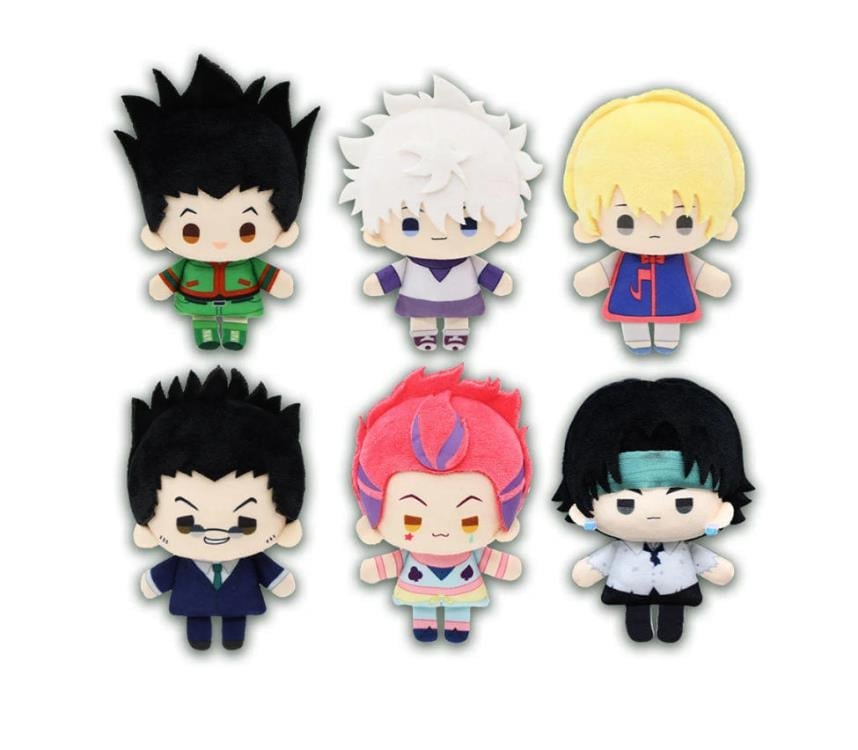 Hunter x Hunter Konzi Hanging Box of 6 Random Plushies