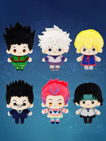 Hunter x Hunter Konzi Hanging Box of 6 Random Plushies