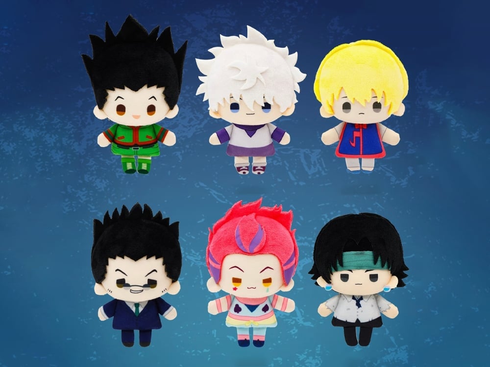 Hunter x Hunter Konzi Hanging Box of 6 Random Plushies