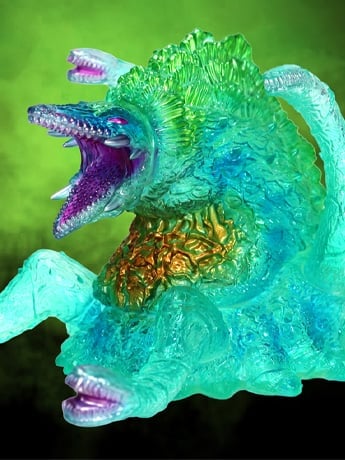 Godzilla vs. Biollante (1989) Middle Size Series Godzilla EX 16th Edition Biollante (Clear Green Ver.) Figure Gallery Image 2