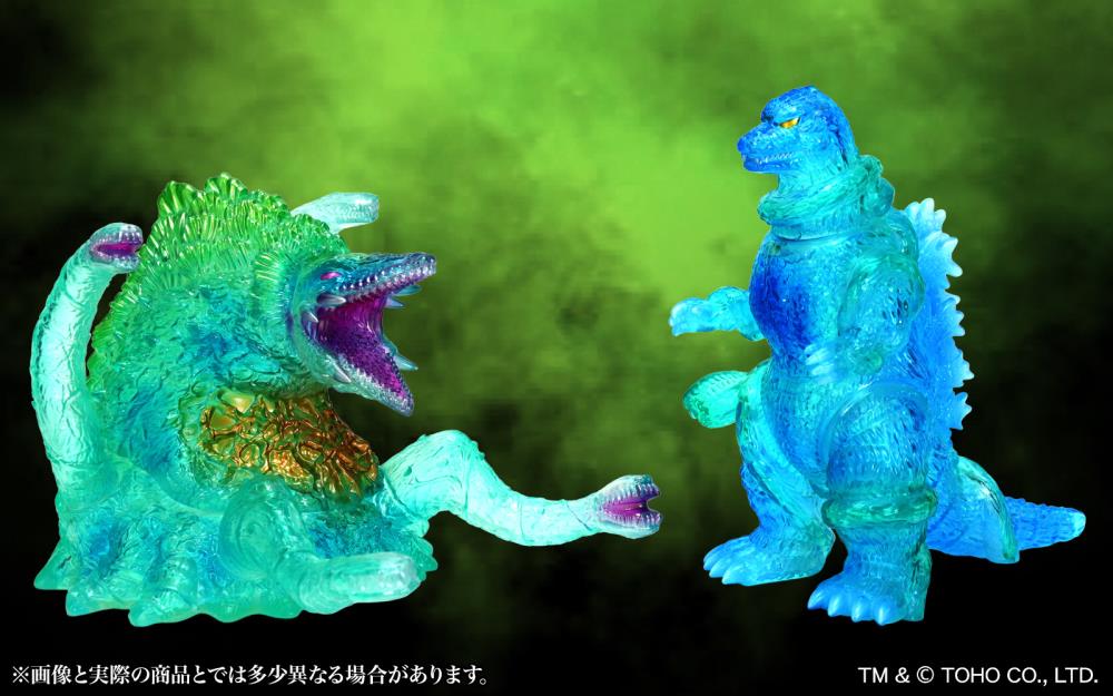 Godzilla vs. Biollante (1989) Middle Size Series Godzilla EX 16th Edition Biollante (Clear Green Ver.) Figure Gallery Image 8